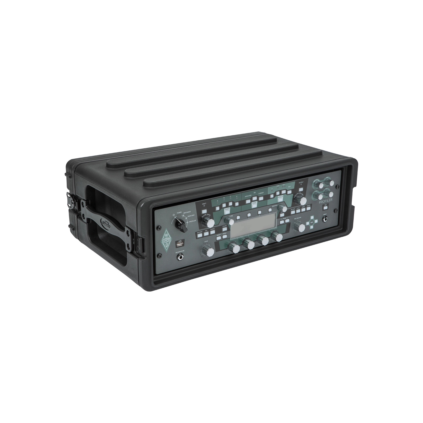 SKB 3U rSeries Shallow Rack Case